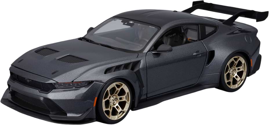 Колекційна машинка 1:18 Maisto 2025 Ford Mustang GTD (31468 met.grey)